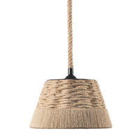 HÄNGELEUCHTE 36/136 cm   - Beige, Natur, Naturmaterialien/Textil (36/136cm)