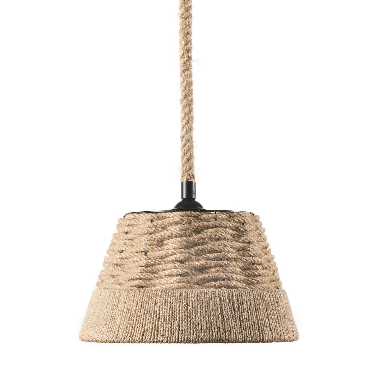 HÄNGELEUCHTE 36/136 cm   - Beige, Natur, Naturmaterialien/Textil (36/136cm)