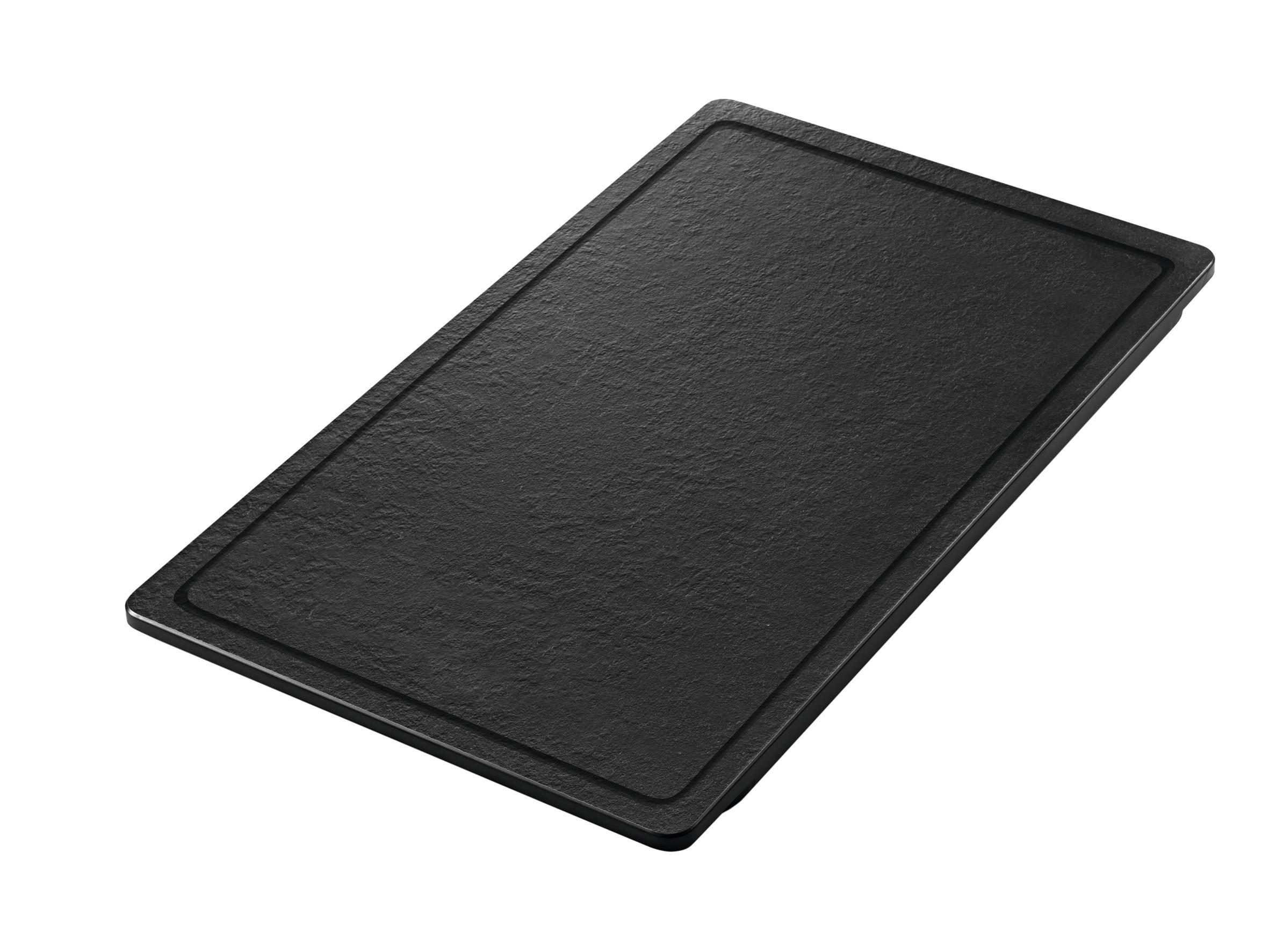 SCHNEIDEBRETT   25/41 cm   - Schwarz, Basics, Kunststoff (25/41cm) - HKT