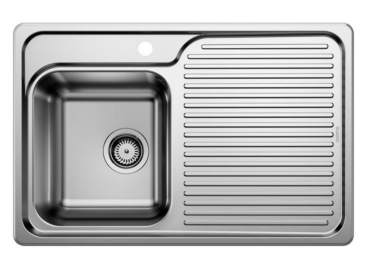 SPÜLE 511125  - Edelstahlfarben, Basics, Metall (78/17,5/51cm) - Blanco