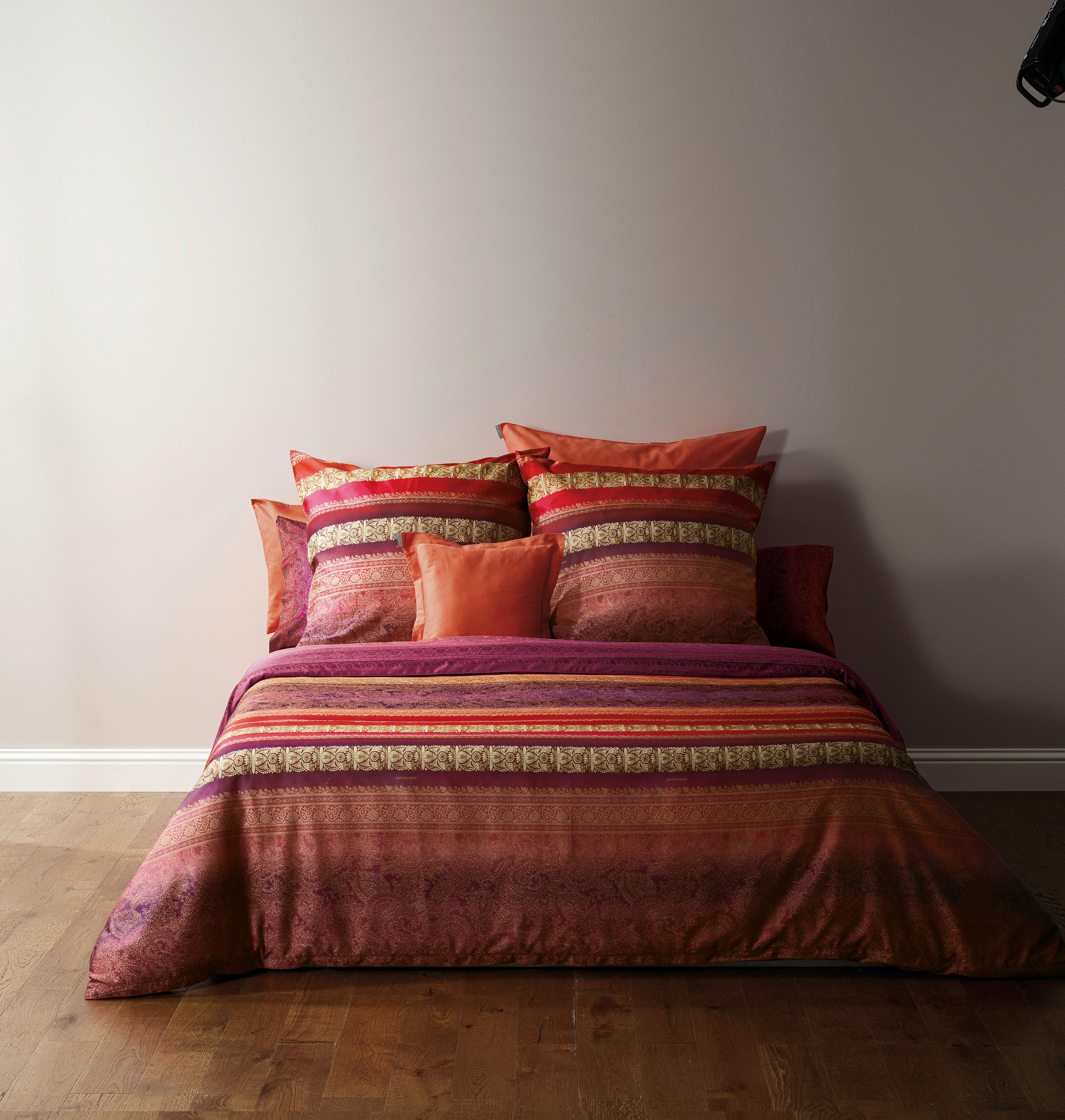 BETTWÄSCHE Satin 135/200 cm  - Bordeaux, KONVENTIONELL, Textil (135/200cm) - Bassetti