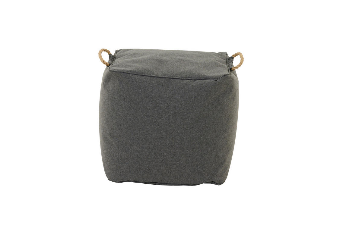 GARTENHOCKER  - Grau, MODERN, Kunststoff (48/46/46cm) - Siena Garden