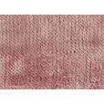 ECKSOFA Rosa Chenille - Schwarz/Rosa, KONVENTIONELL, Kunststoff/Textil (272/168cm) - Carryhome