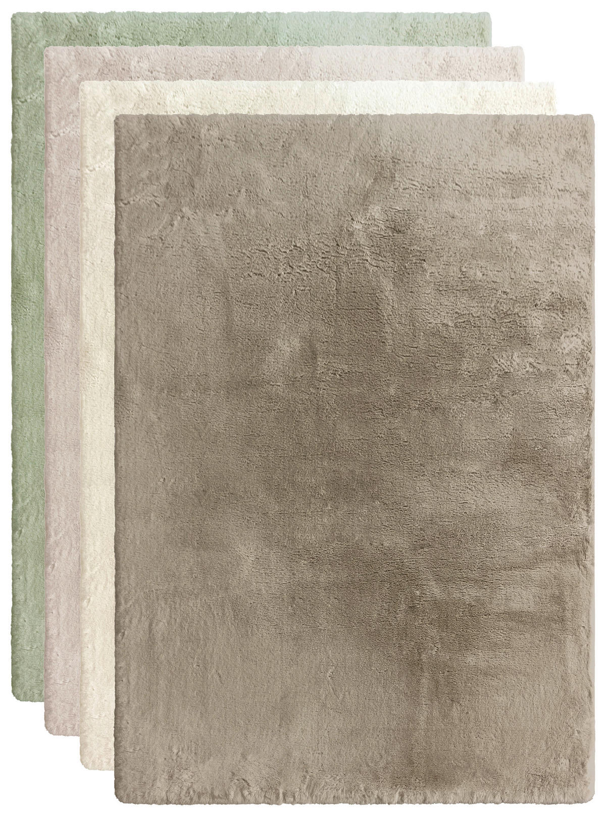 HOCHFLORTEPPICH 70/130 cm Lhasa Cappuccino  - Cappuccino, Design, Textil (70/130cm) - Novel