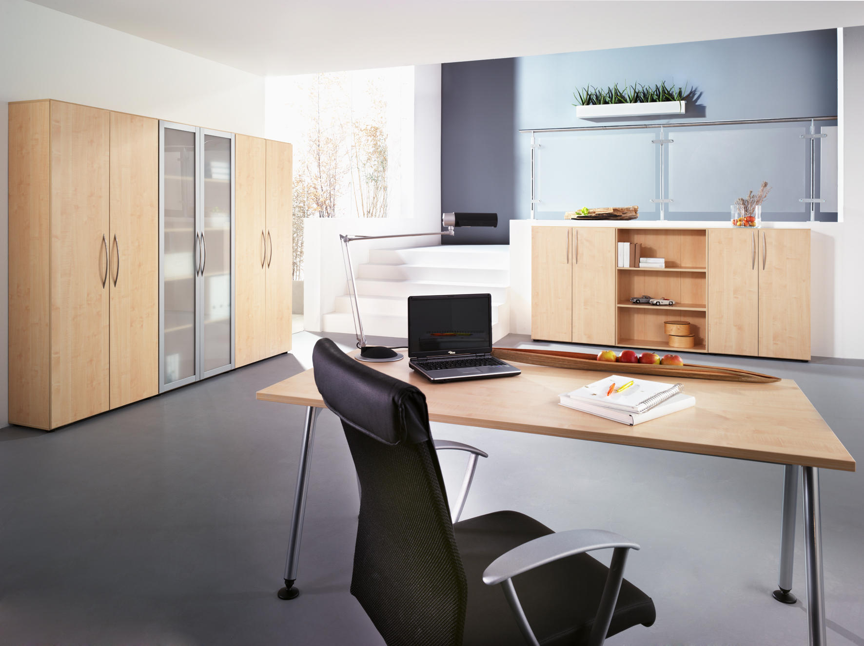 AKTENSCHRANK Ahornfarben - Ahornfarben, KONVENTIONELL (80/188/33cm) - Venda