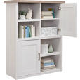 HIGHBOARD  in 106/135/42 cm  - Trüffeleichefarben/Graphitfarben, LIFESTYLE, Holzwerkstoff/Metall (106/135/42cm) - Carryhome
