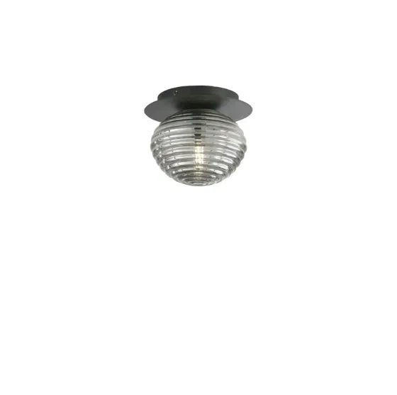 Luce ambiente Design Deckenleuchte Luce Ambiente e Design Schwarz 28 cm