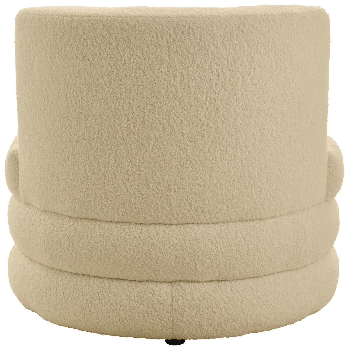 DESIGNFÅTÖLJ i textil beige  - stålfärgad/beige, Trend, metall/textil (90/82/85cm) - Livetastic