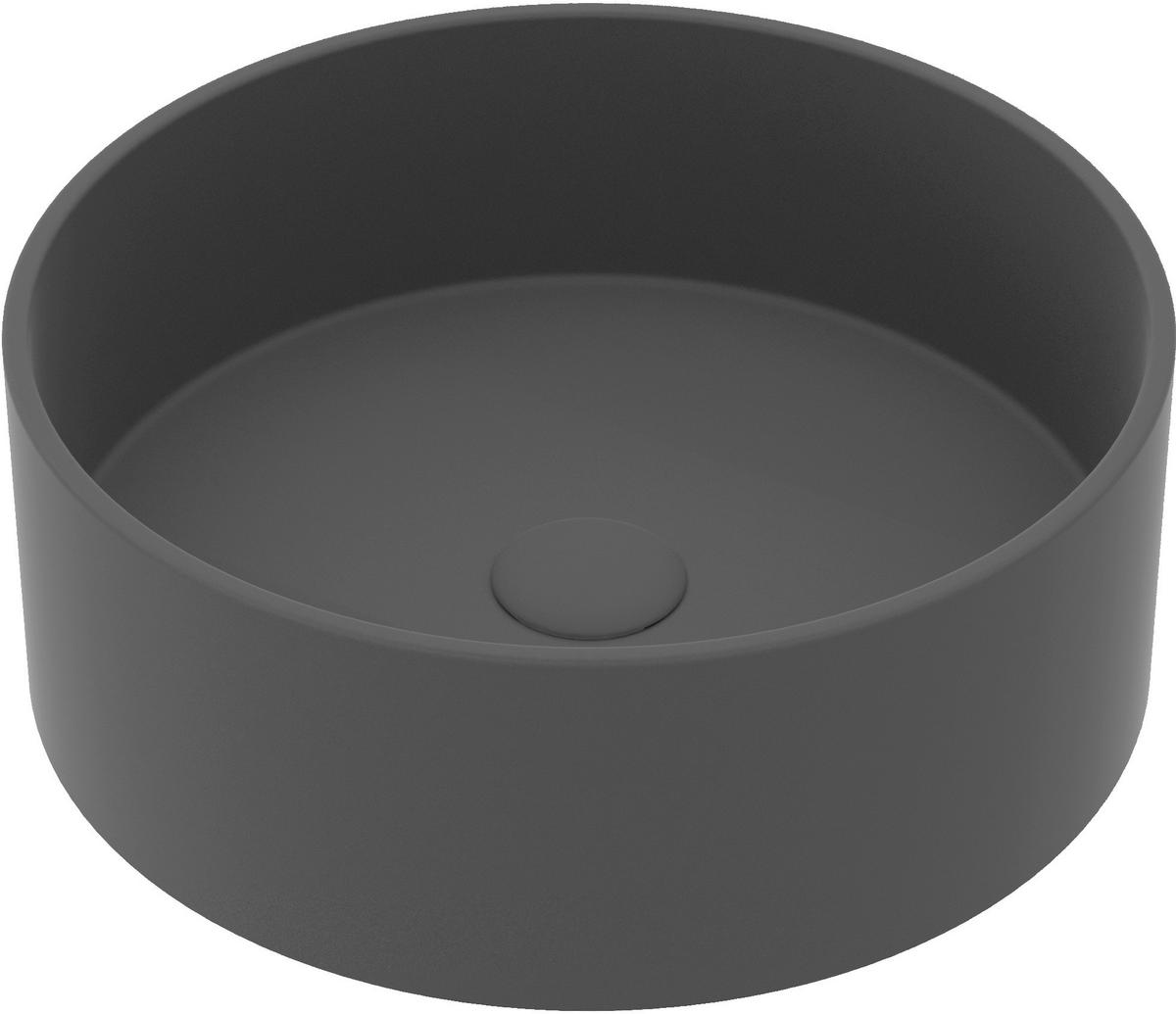 WASCHTISCHKOMBI 80 cm  - Eichefarben/Schwarz, Design, Glas/Keramik (80cm) - Voleo