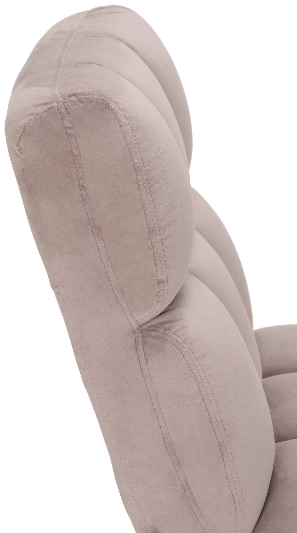 STUHL - Goldfarben/Rosa, Design, Textil/Metall (84/85/61cm) - MID.YOU
