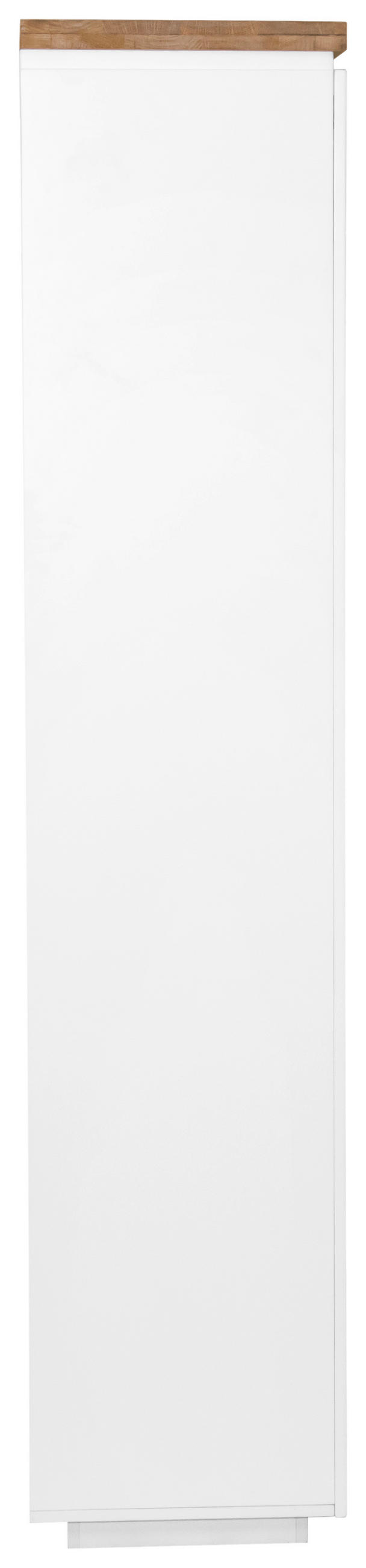 GARDEROBENSCHRANK  in 75/198/42 cm  - Eichefarben/Weiß, KONVENTIONELL, Holz/Holzwerkstoff (75/198/42cm) - Novel