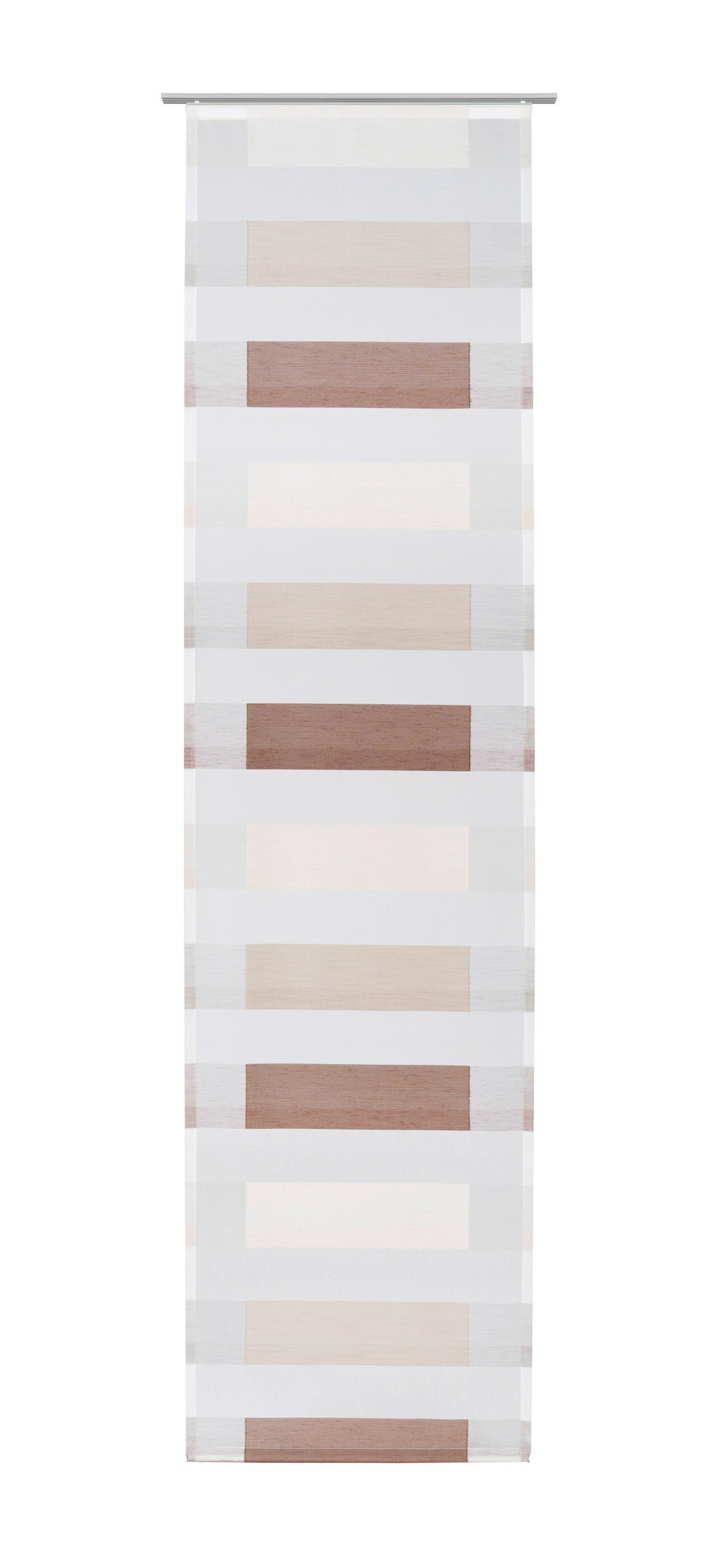 FLÄCHENVORHANG   halbtransparent  60/245 cm   - Taupe, Basics, Textil (60/245cm) - Dieter Knoll