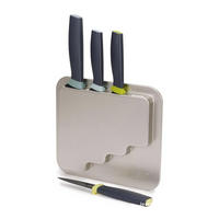 Set cuţite - negru, Basics, plastic (31/22/2cm)