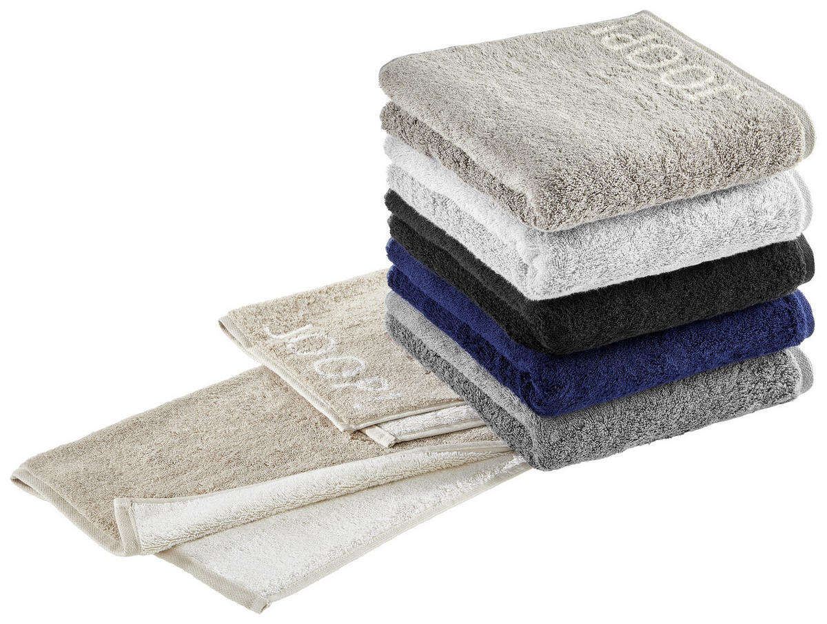 HANDTUCH CLASSIC DOUBLEFACE Sandfarben  - Sandfarben, Design, Textil (50/100cm) - Joop!