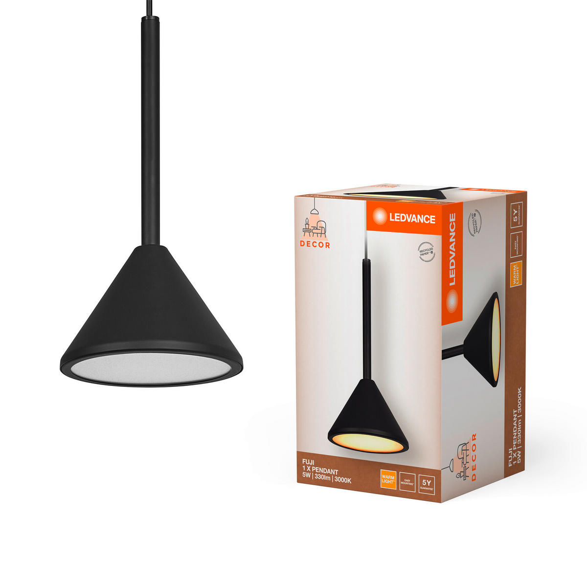 LED-PENDELLEUCHTE 12/150 cm   - KONVENTIONELL, Metall (12/150cm) - Ledvance
