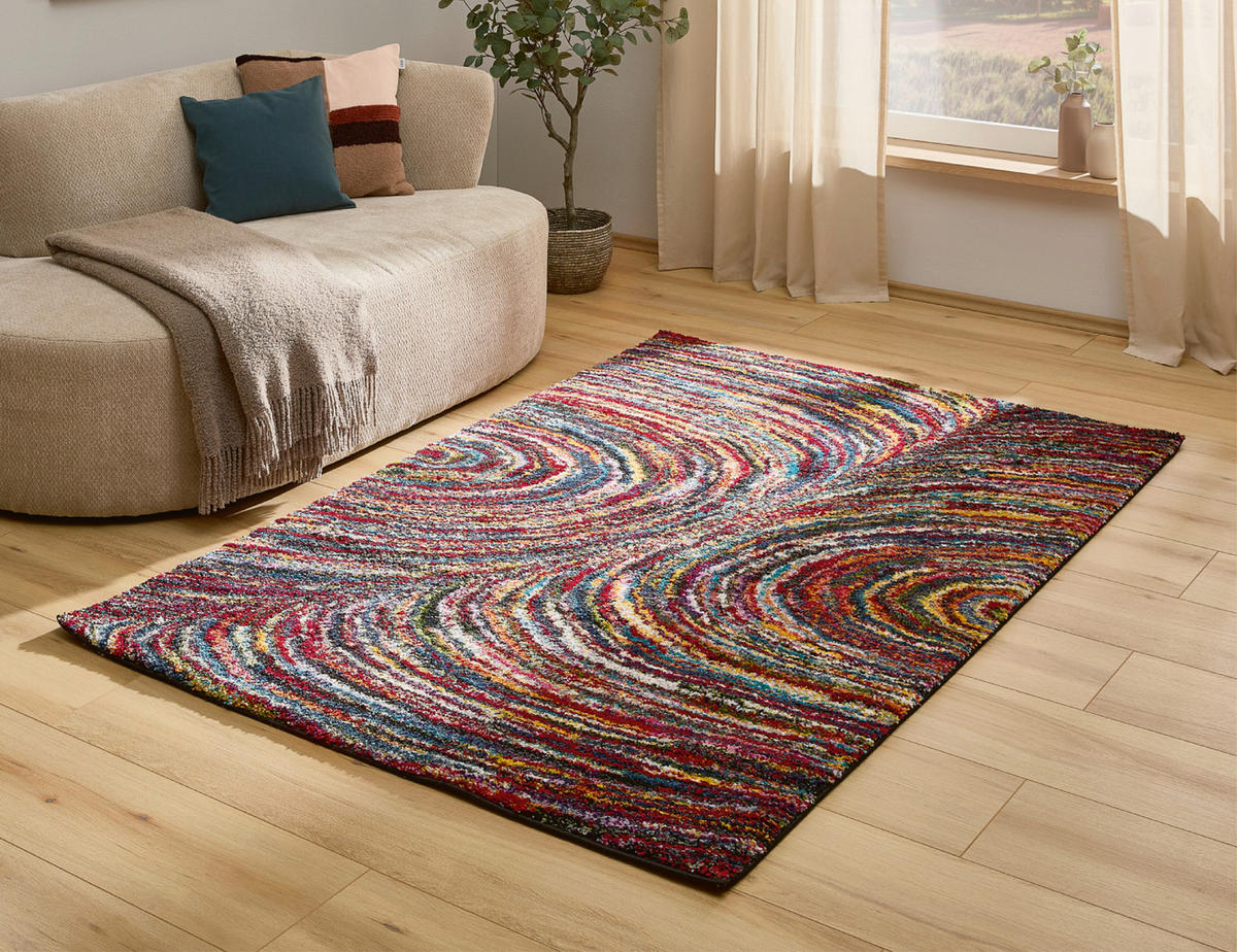 WEBTEPPICH  Wohnzimmer 140/200 cm Sixteen Face Multicolor rechteckig  - Multicolor, Trend, Textil (140/200cm) - Novel