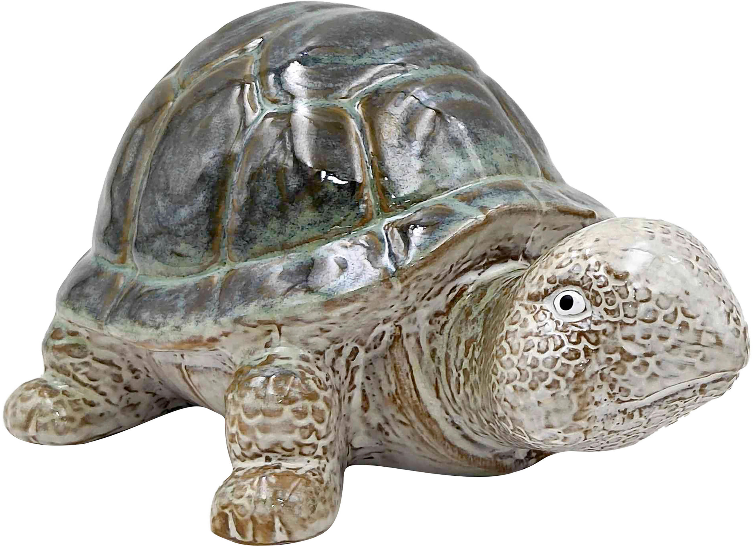 DEKORATIONSSKÖLDPADDA - grön, Lifestyle, keramik (20,3/14,3/10cm)