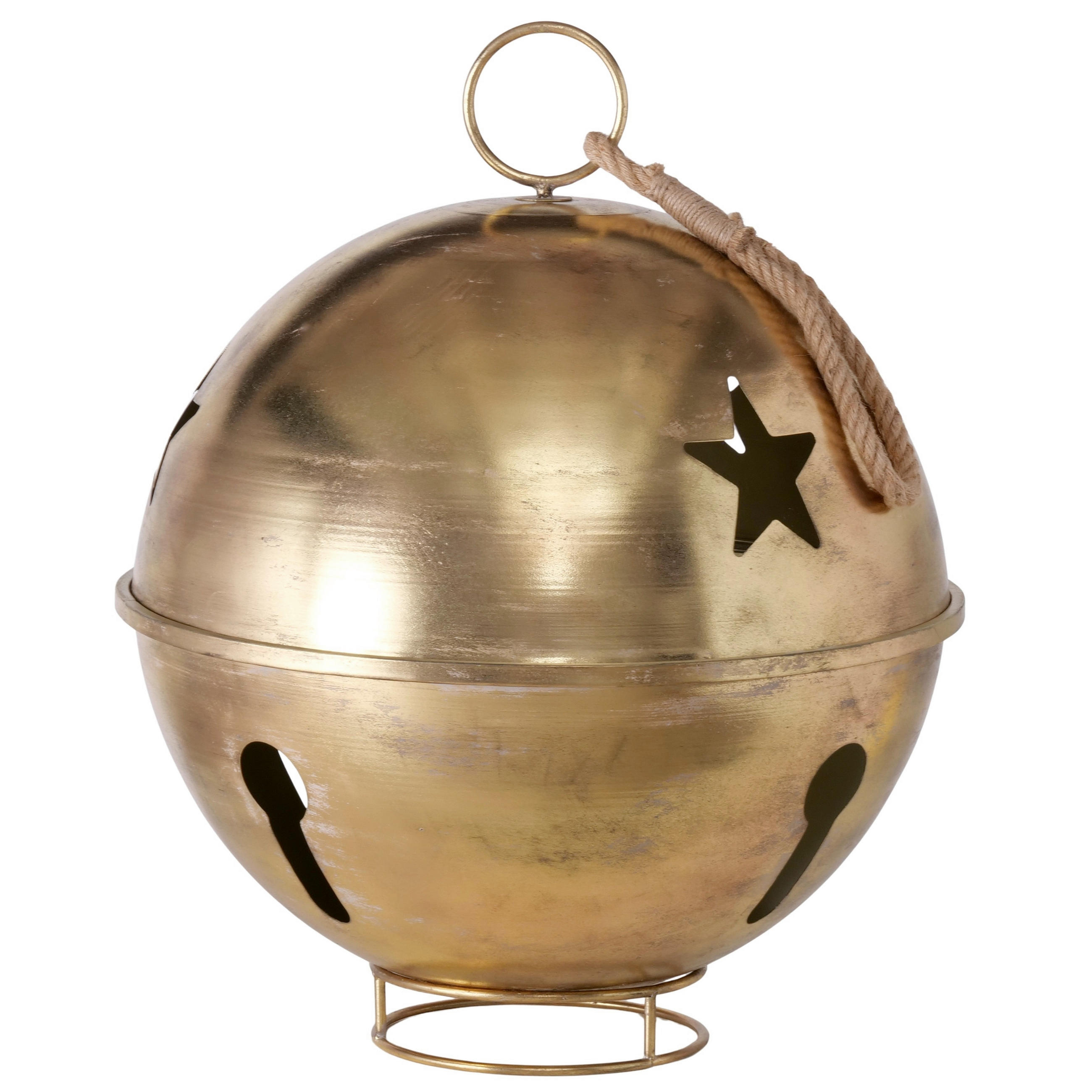 DEKOKUGEL - Goldfarben, Basics, Textil/Metall (62/72,5cm)