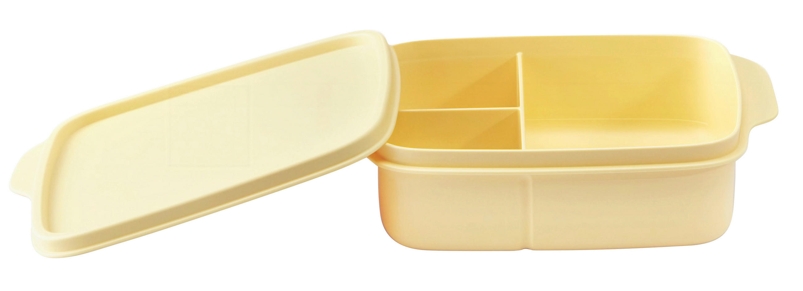 LUNCHBOX - Hellrosa/Hellgelb, Basics, Kunststoff (0,55l) - Fackelmann