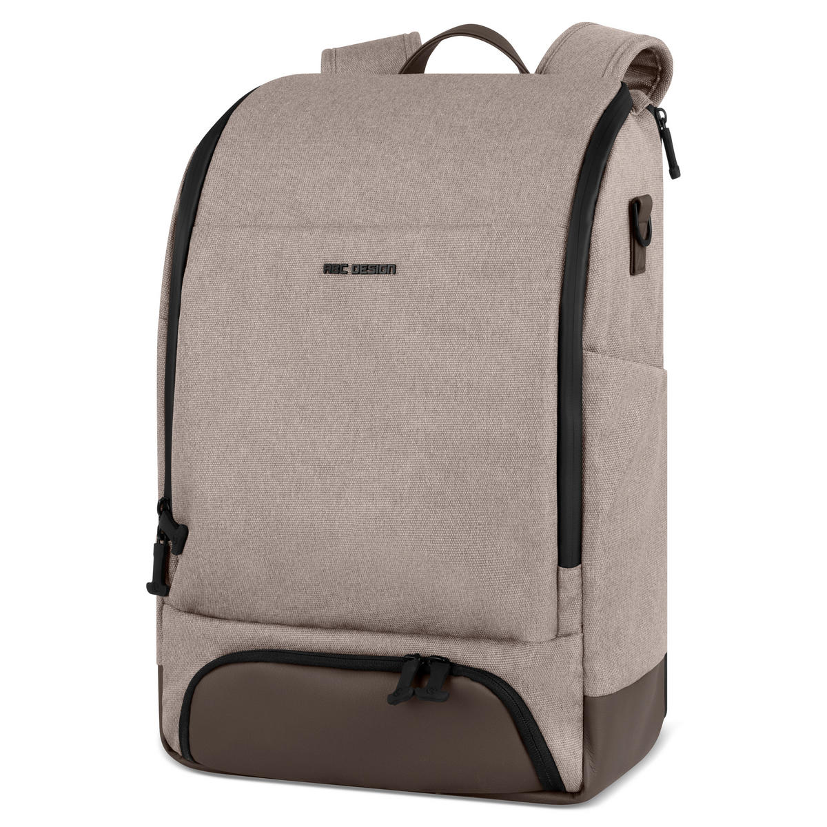 WICKELRUCKSACK Wickelrucksack Active  - Beige, Basics, Textil (44/30/17cm) - ABC Design