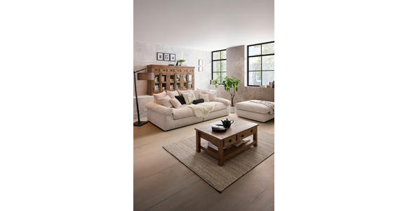 SIDEBOARD in 210/120/45 cm - Braun, Trend, Glas/Holz (210/120/45cm) - Ambia Home