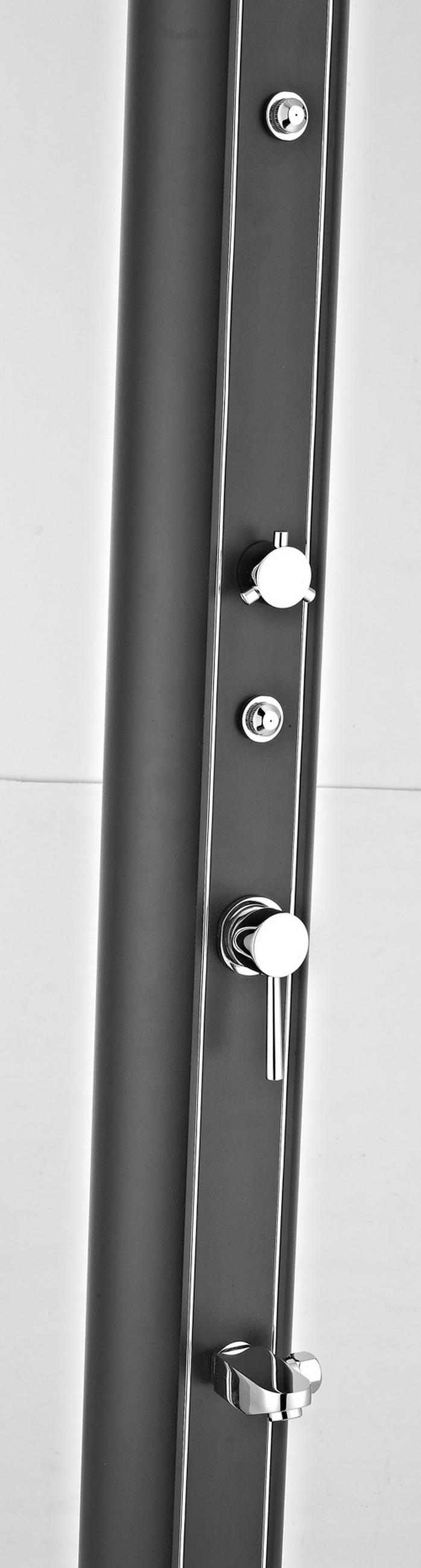 SOLARDUSCHE AR1130  - Schwarz, KONVENTIONELL, Metall (21/10/210cm) - Gre