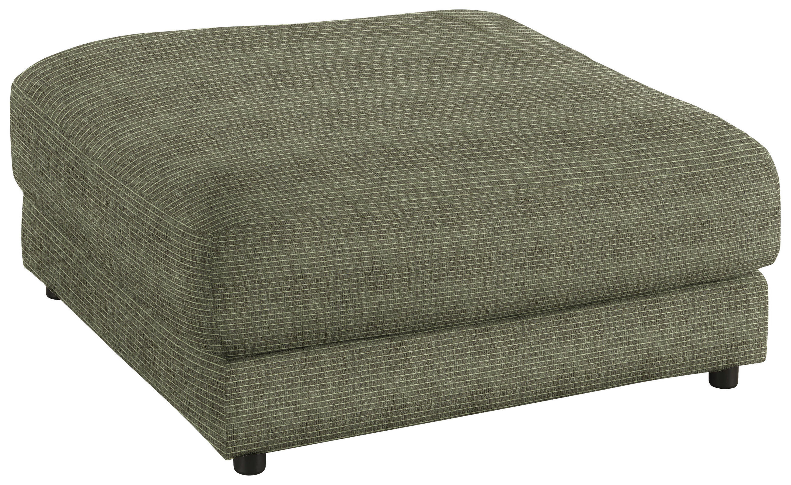HOCKER in Textil Grün  - Schwarz/Grün, Design, Kunststoff/Textil (100/86/100cm) - Lomoco