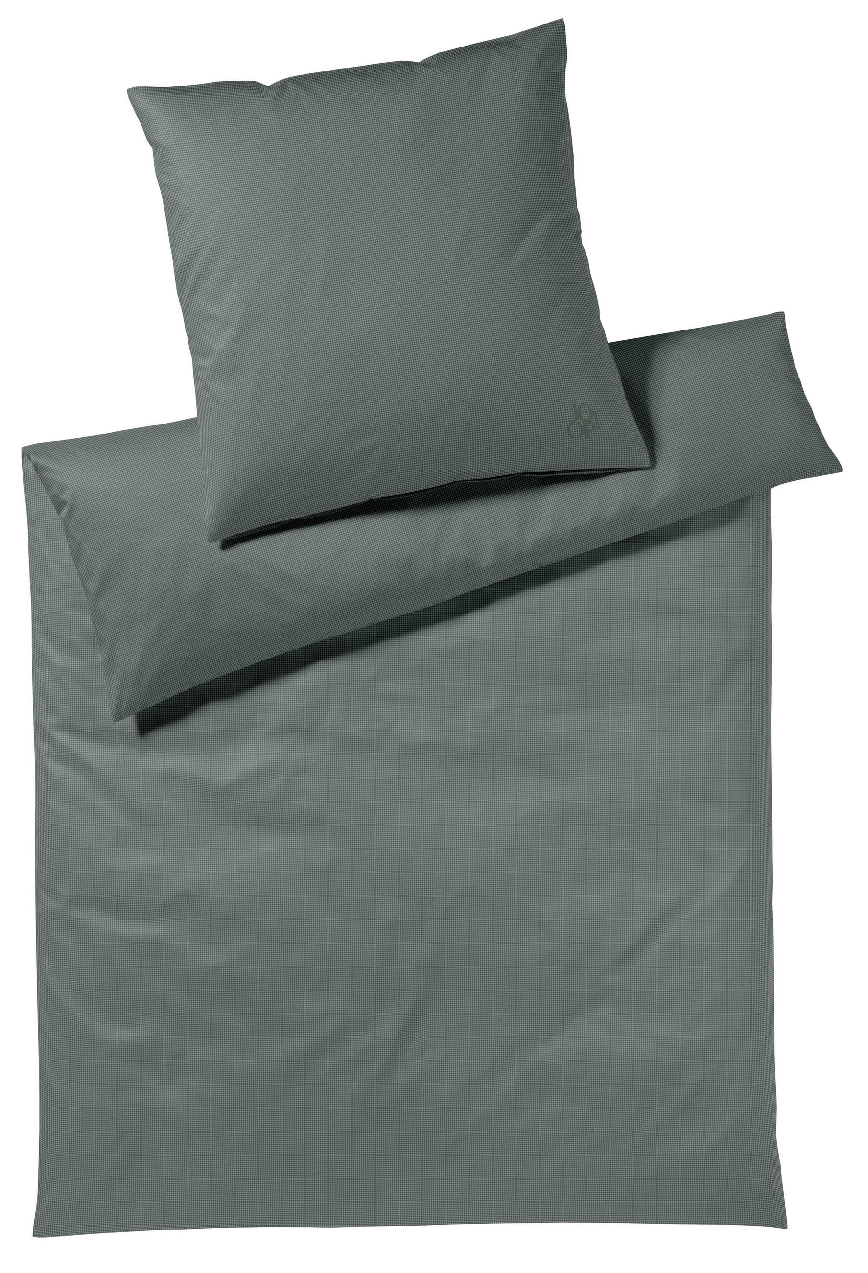 Joop! POVLEČENÍ, flanel, tmavě zelená, 140/200 cm