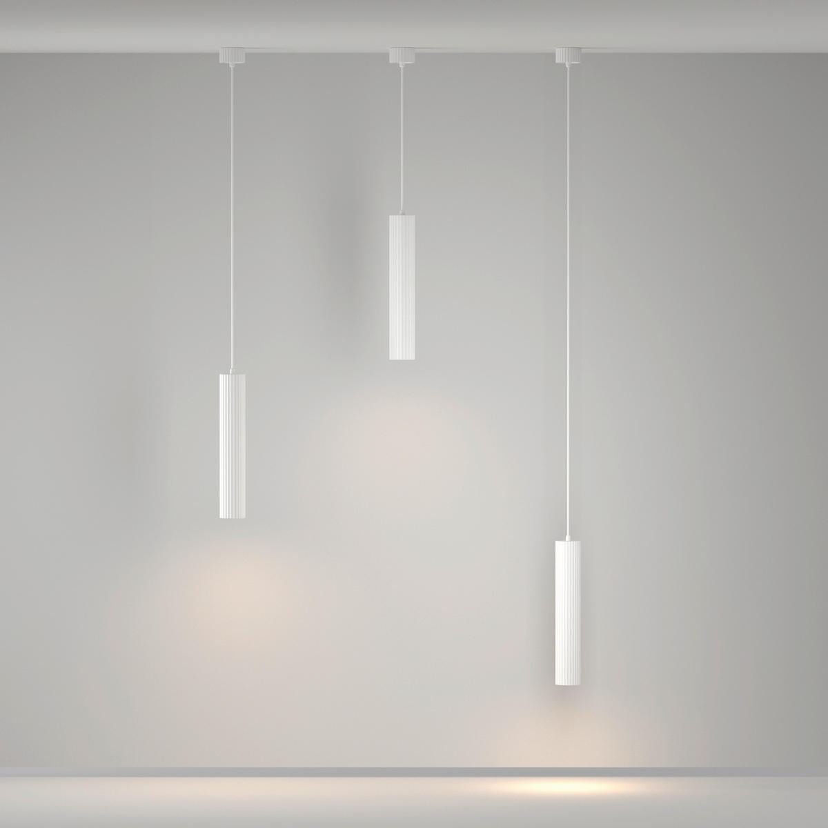 PENDELLEUCHTE Calipso 5.6/143 cm  - Weiß, Design, Metall (5.6/143cm) - MAYTONI