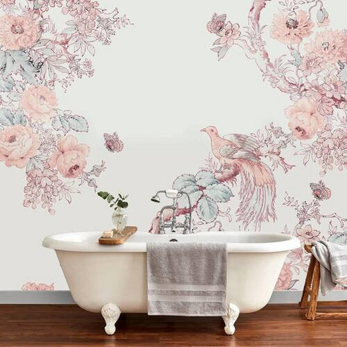 FOTOTAPET 280/300 cm  - pink, Basics, papper/plast (280/300cm)