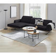 ECKSOFA  in Echtleder Dunkelbraun  163/305 cm  - Eichefarben/Dunkelbraun, Design, Leder/Holz (163/305cm) - Novel