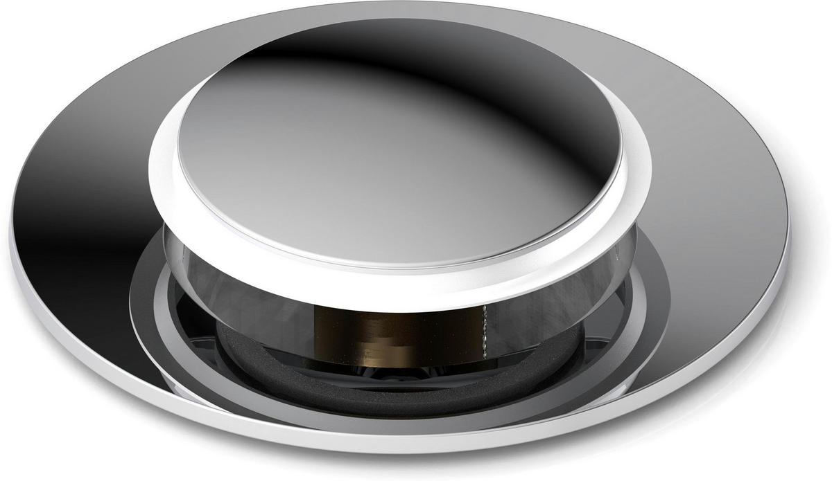 ABLAUFVENTIL 55010618  - Chromfarben, Basics, Kunststoff/Metall (4cm) - Schütte