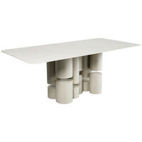 ESSTISCH in Metall, Keramik, Holzwerkstoff 200/100/76 cm  - Beige, Design, Keramik/Holzwerkstoff (200/100/76cm) - Belluti