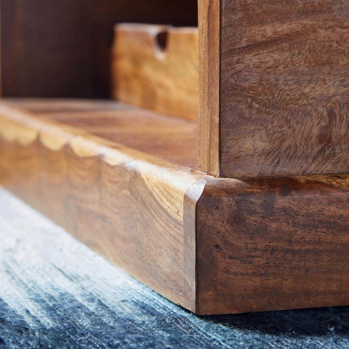 COUCHTISCH in Holz 100/60/40 cm  - Sheeshamfarben, Design, Holz (100/60/40cm) - MID.YOU
