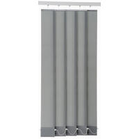 VERTIKALLAMELLEN  - Grau, Basics, Textil (12,5/250cm) - Homeware