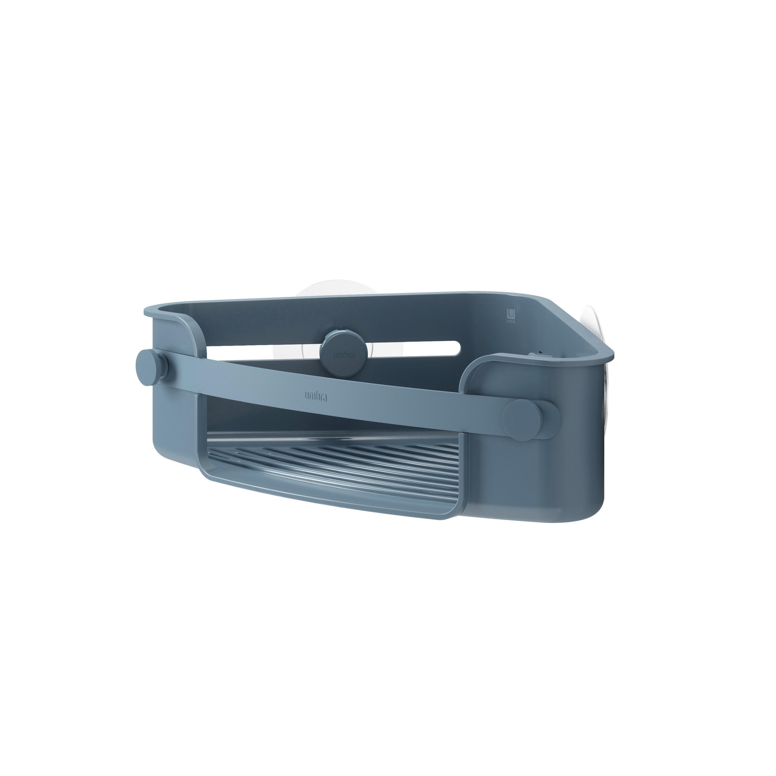 DUSCHABLAGE - Hellblau, Basics, Kunststoff (19/9/19cm) - Umbra