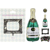 LUFTBALLON  - Waldgrün/Goldfarben, Basics, Kunststoff (40/55/83cm)