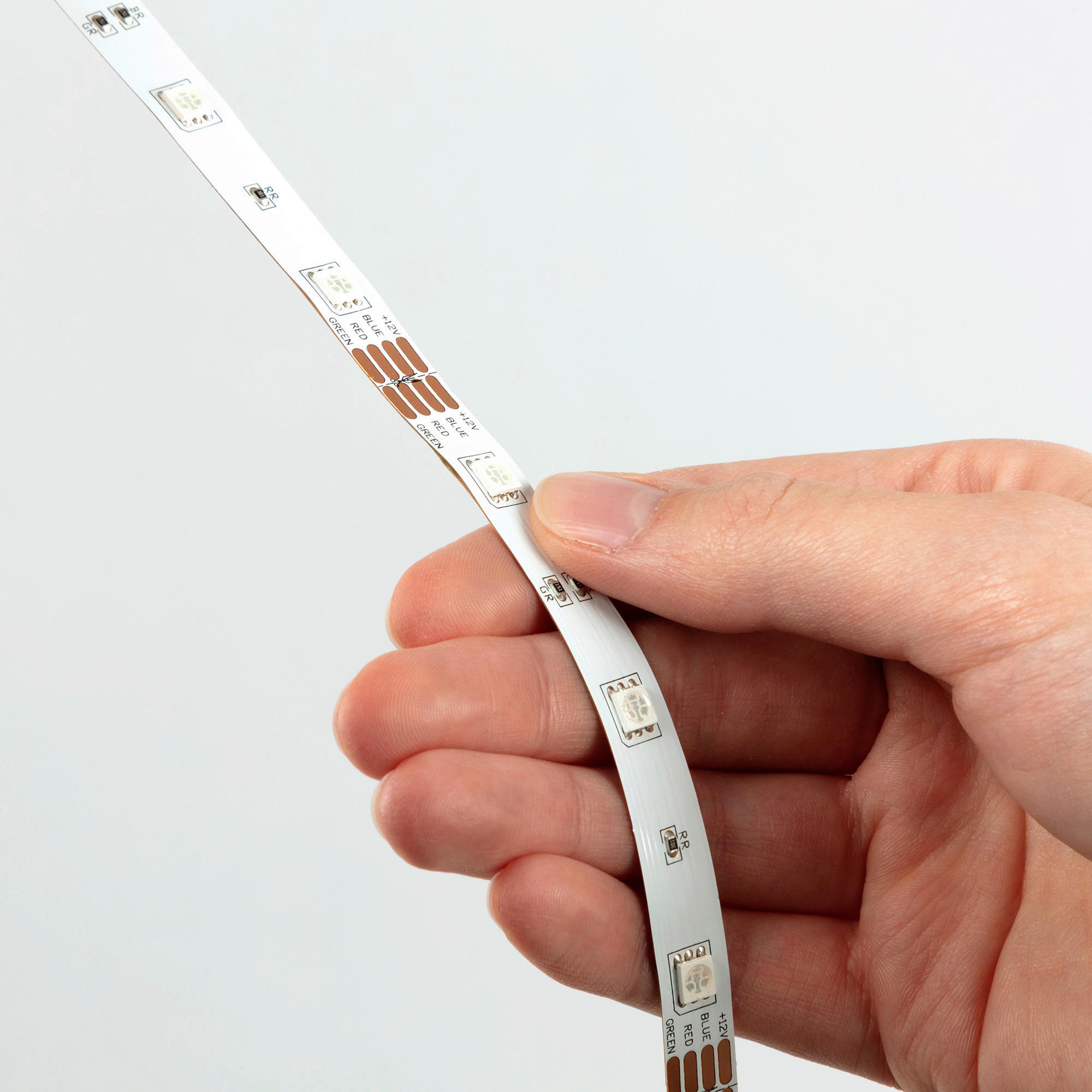 LED TRAKA - bela, Osnovno, plastika (500/1/0,3cm)