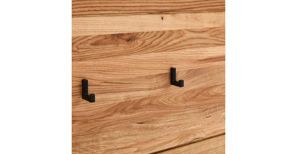 GARDEROBENPANEEL  in 80/120/30 cm  - Eichefarben, KONVENTIONELL, Holz/Holzwerkstoff (80/120/30cm) - Linea Natura
