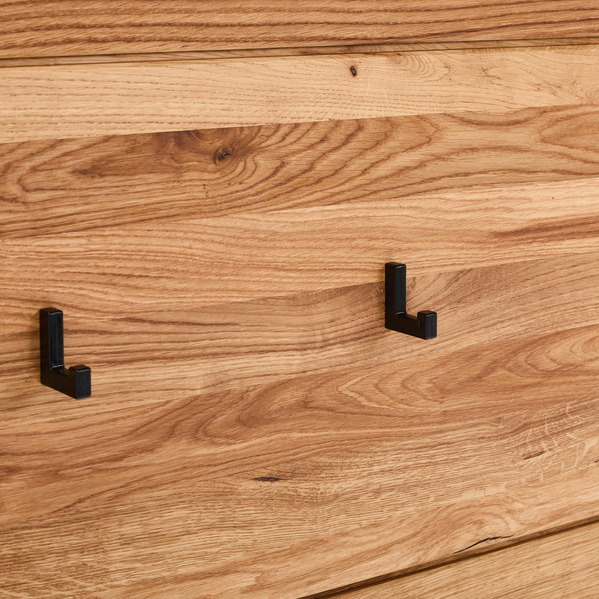 GARDEROBENPANEEL  in 80/120/30 cm  - Eichefarben, KONVENTIONELL, Holz/Holzwerkstoff (80/120/30cm) - Linea Natura