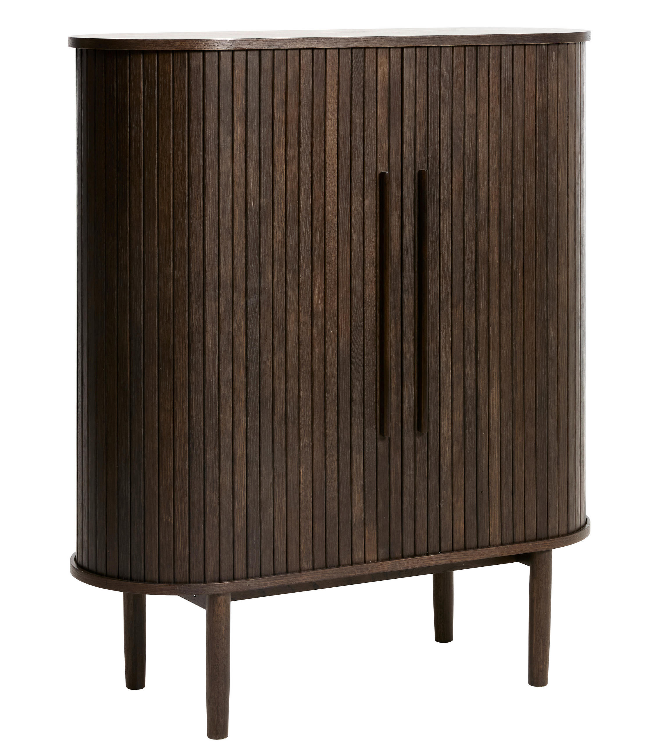 HIGHBOARD Eiche dunkel  100/188/40 cm  - Eiche dunkel, Design, Holz/Holzwerkstoff (100/188/40cm) - Lomoco