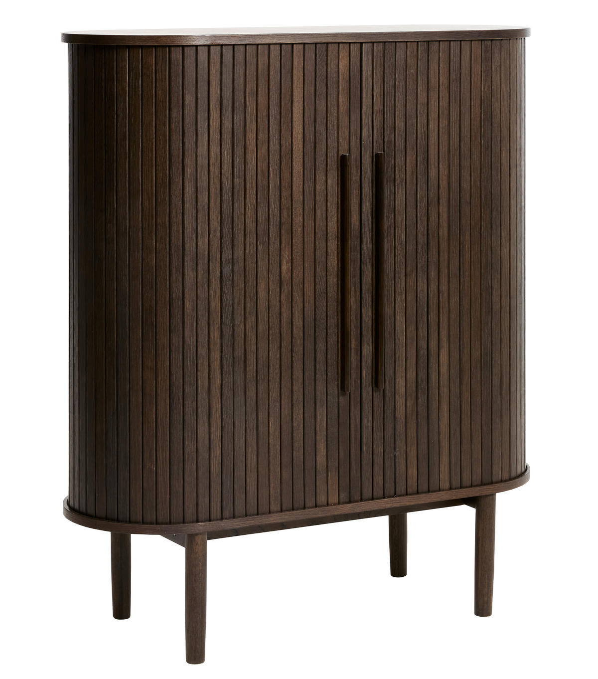 HIGHBOARD Eiche dunkel  100/188/40 cm  - Eiche dunkel, Design, Holz/Holzwerkstoff (100/188/40cm) - Lomoco