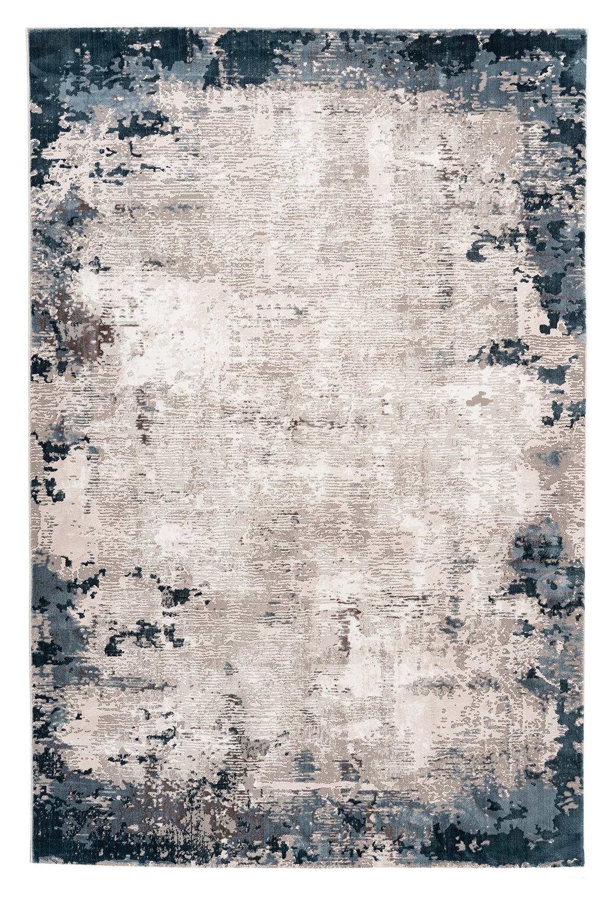 WEBTEPPICH 160/230 cm My Opal  - Blau/Beige, Design, Textil (160/230cm) - Novel