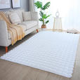 HOCHFLORTEPPICH 80/150 cm Ambiance Weiß  - Weiß, Basics, Textil (80/150cm) - Novel