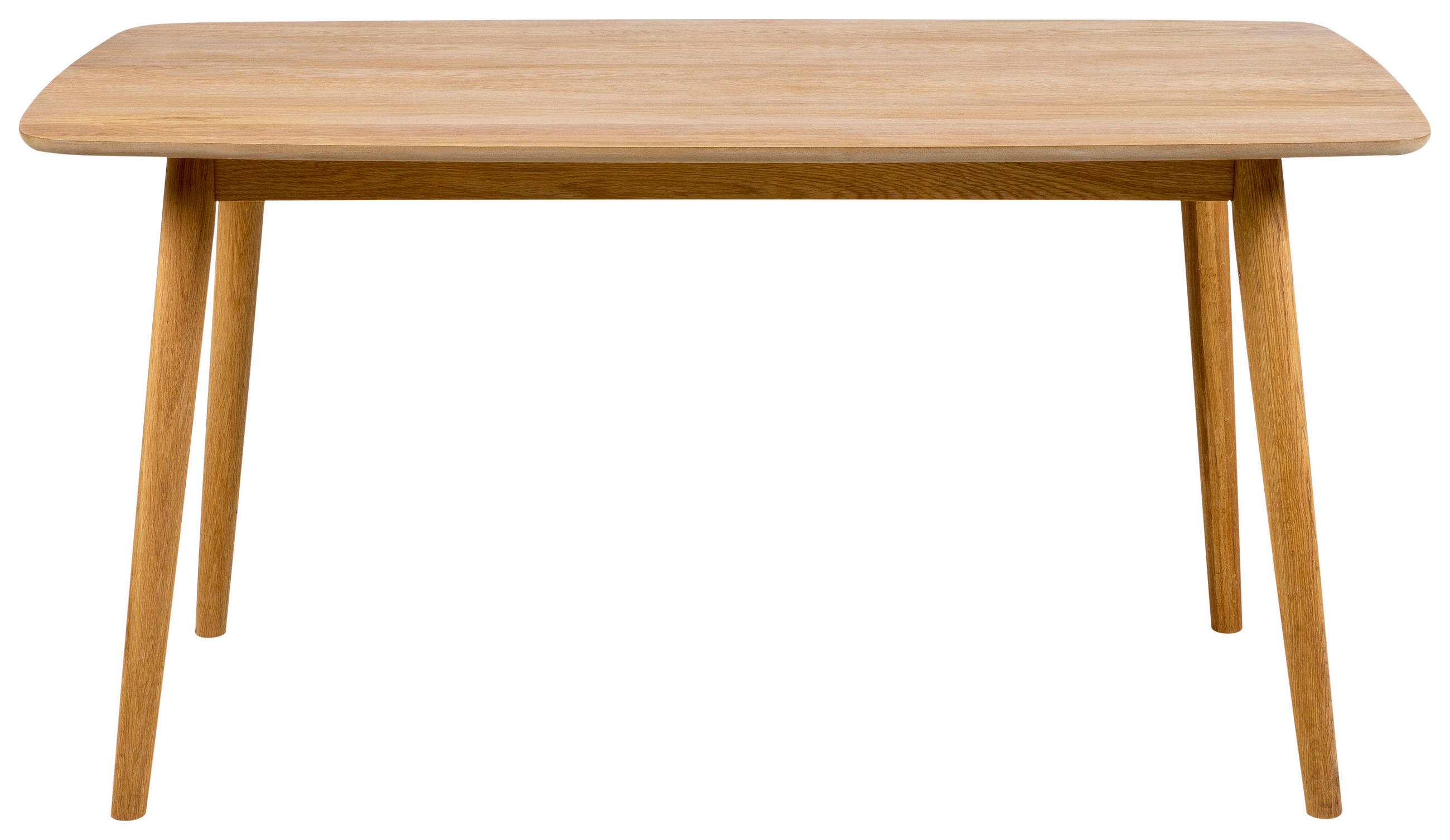 ESSTISCH Eiche furniert rechteckig Eichefarben  - Eichefarben, Design, Holz (150/75/80cm) - MID.YOU