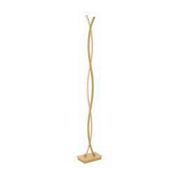 STOJACÍ LED SVÍTIDLO, 11/143/23 cm  - bílá/světle hnědá, Basics, kov/plast (11/143/23cm)