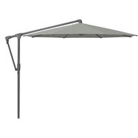 AMPELSCHIRM 300 cm Dunkelgrau  - Dunkelgrau/Anthrazit, Design, Textil/Metall (300/300cm) - Glatz