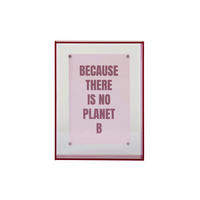 FOTORAHMEN - Lila, Basics, Kunststoff (14/19cm) - Present Time