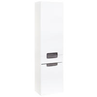 Dulap Înalt 40/154/27 cm  - alb/culoare stejar argintiu, Modern, material pe bază de lemn (40/154/27cm) - Held