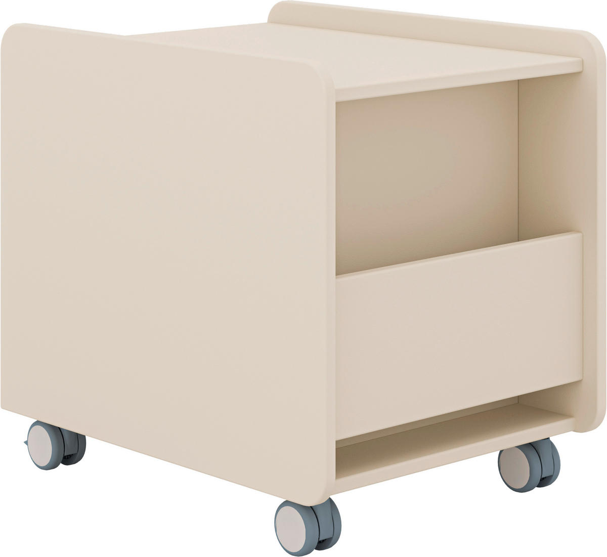 ROLLCONTAINER 44/54/57 cm  - Beige, KONVENTIONELL, Holzwerkstoff/Kunststoff (44/54/57cm) - Paidi